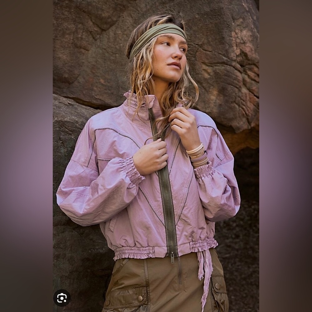 - Free People Movement Starting Lineup Windbreaker